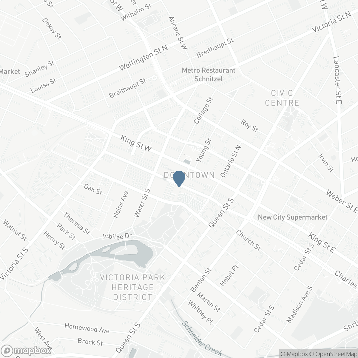 1402 - 60 CHARLES STREET W, Kitchener, Ontario N2G 0C9